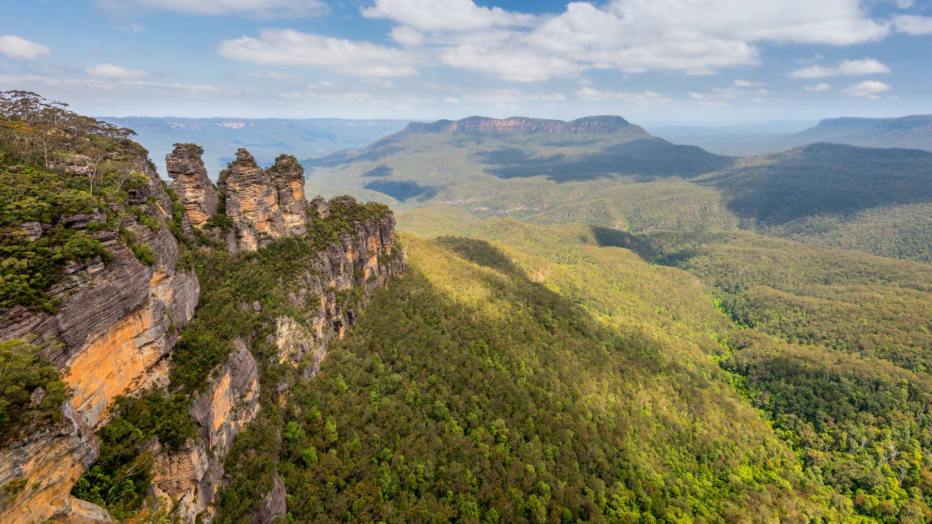 Australia, góry błękitne