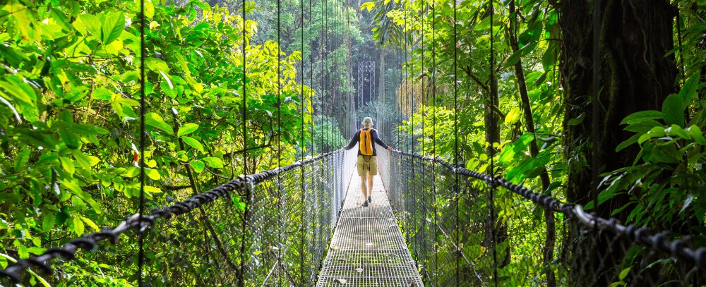 Kostaryka, wiszące mosty